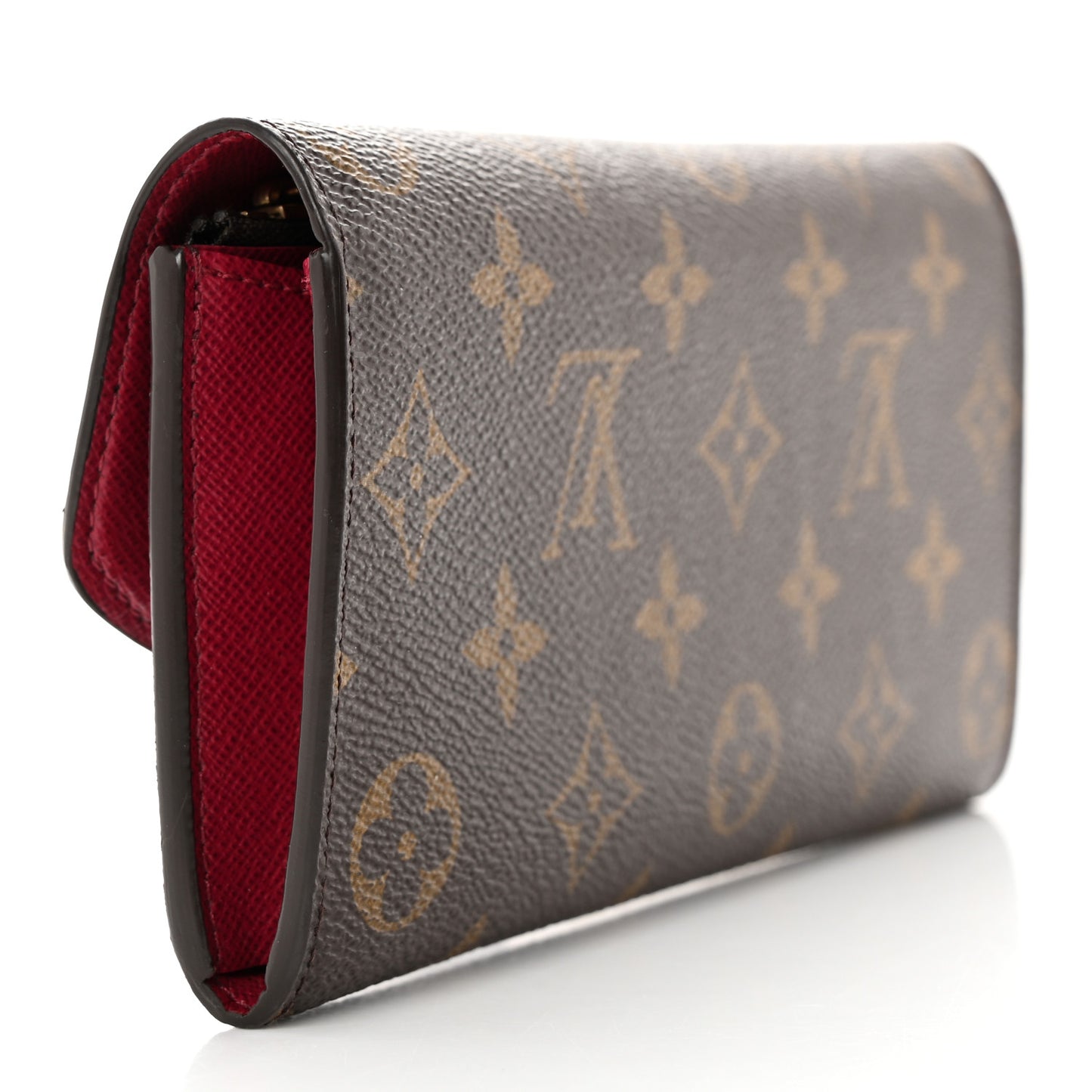 Monogram Emilie Wallet Fuchsia