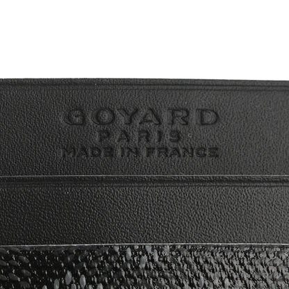 Goyard Goyardine Saint Sulpice Card Holder Jet Black 6 of 9