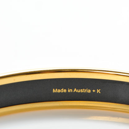 Hermes Enamel Printed Narrow Bracelet 70 4 of 6