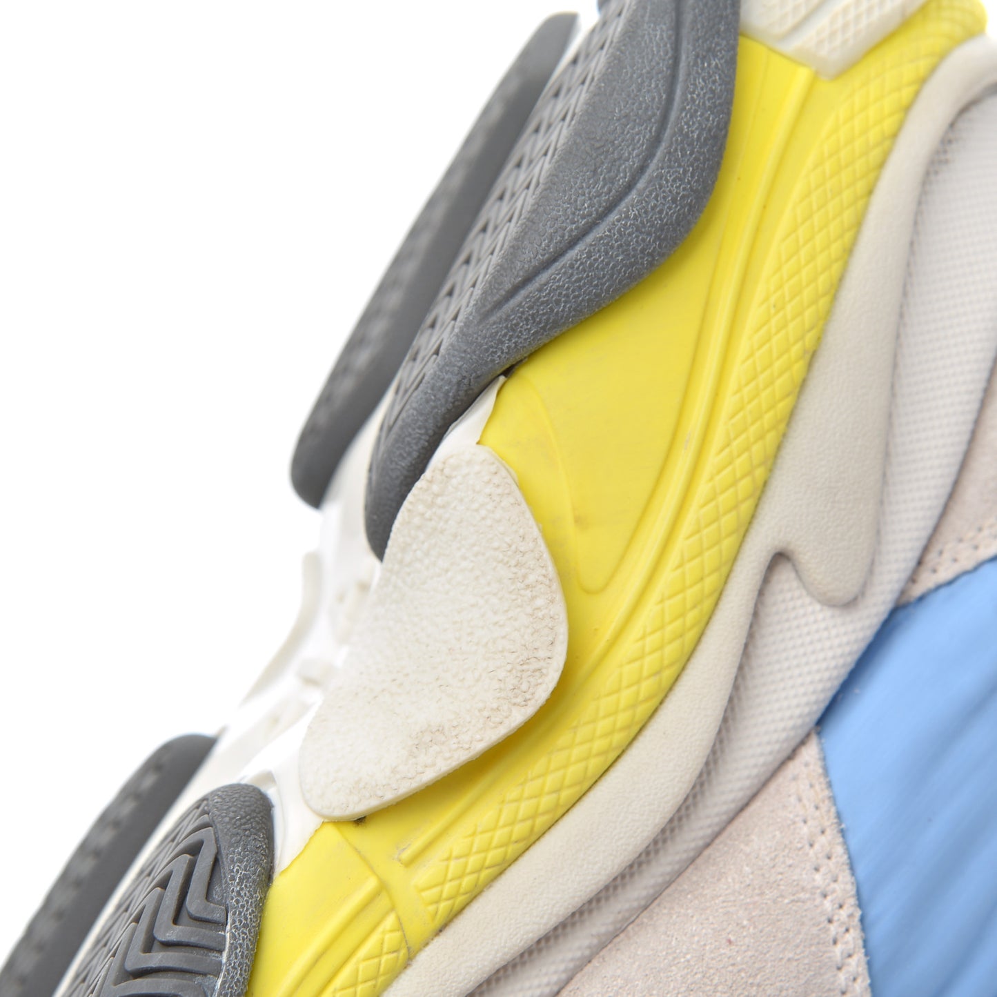 Nylon Suede Womens Triple S 2.0 Sneakers 40 Gris Bleu Rouge