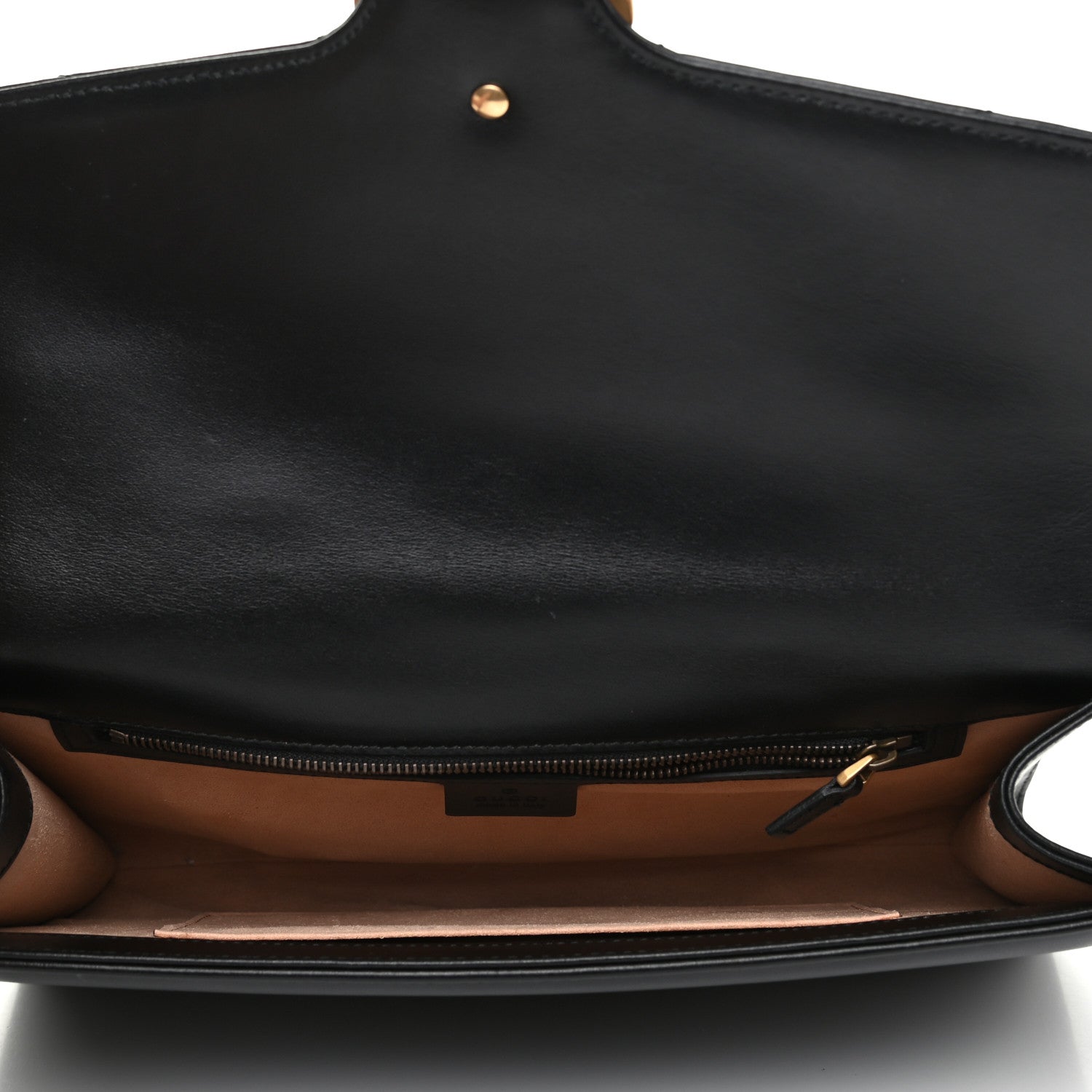 Gucci Calfskin Matelasse GG Marmont Clutch Black 5 of 7