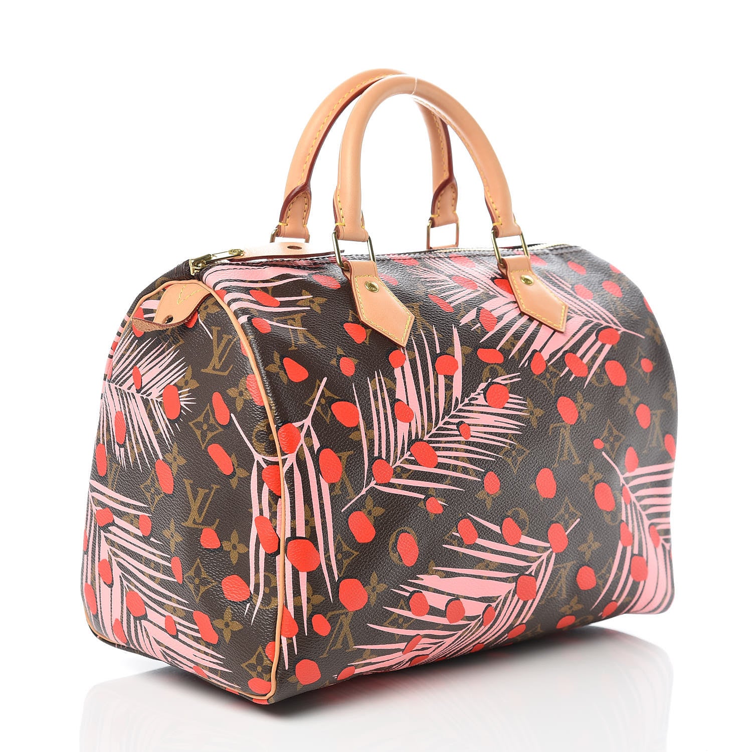 Louis Vuitton Monogram Jungle Dots Speedy 30 Sugar Pink Poppy 3 of 10