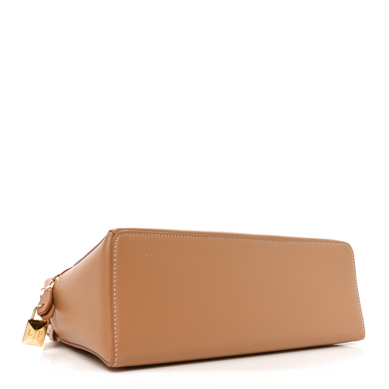 Loro Piana Saddle Calfskin Extra Bag L27 Cream Bignet 4 of 9