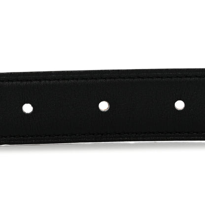 Hermes Swift Epsom 24mm Belt Strap 75 30 Black Gold 5 of 5