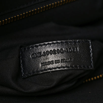 Saint Laurent Linen Calfskin Rive Gauche Tote Natural 7 of 10