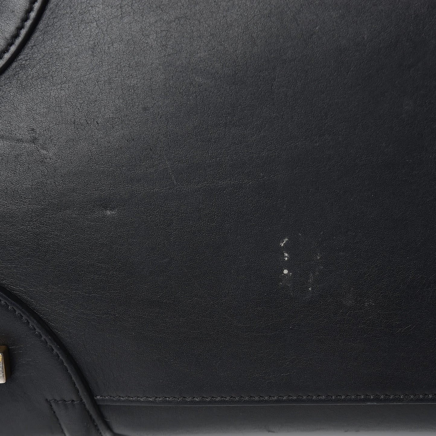 Smooth Calfskin Mini Luggage Black