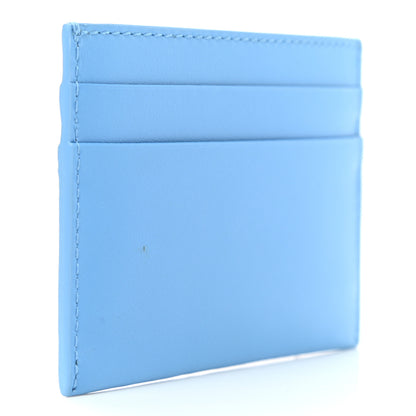 Burberry Calfskin Sandon TB Card Case Bright Sky Blue 3 of 8