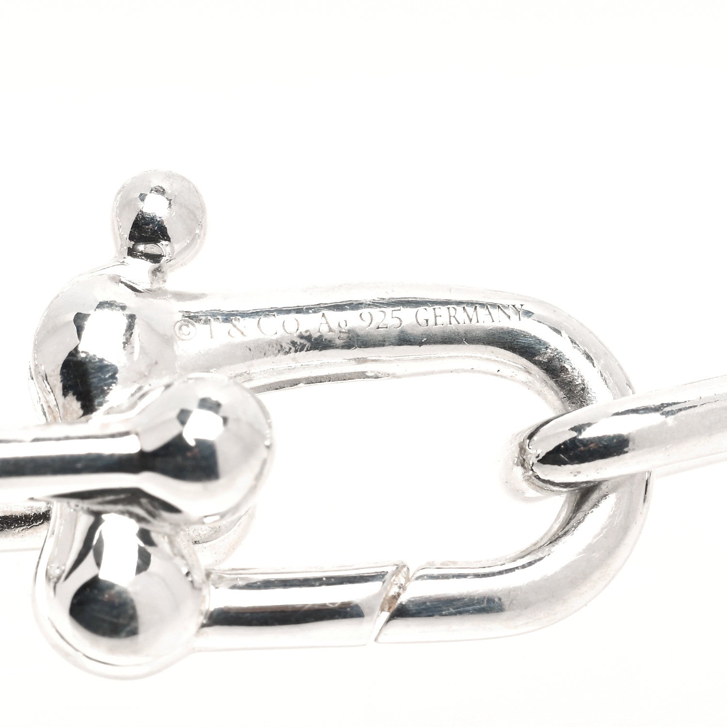 Tiffany Sterling Silver Small HardWear Link Bracelet 4 of 4