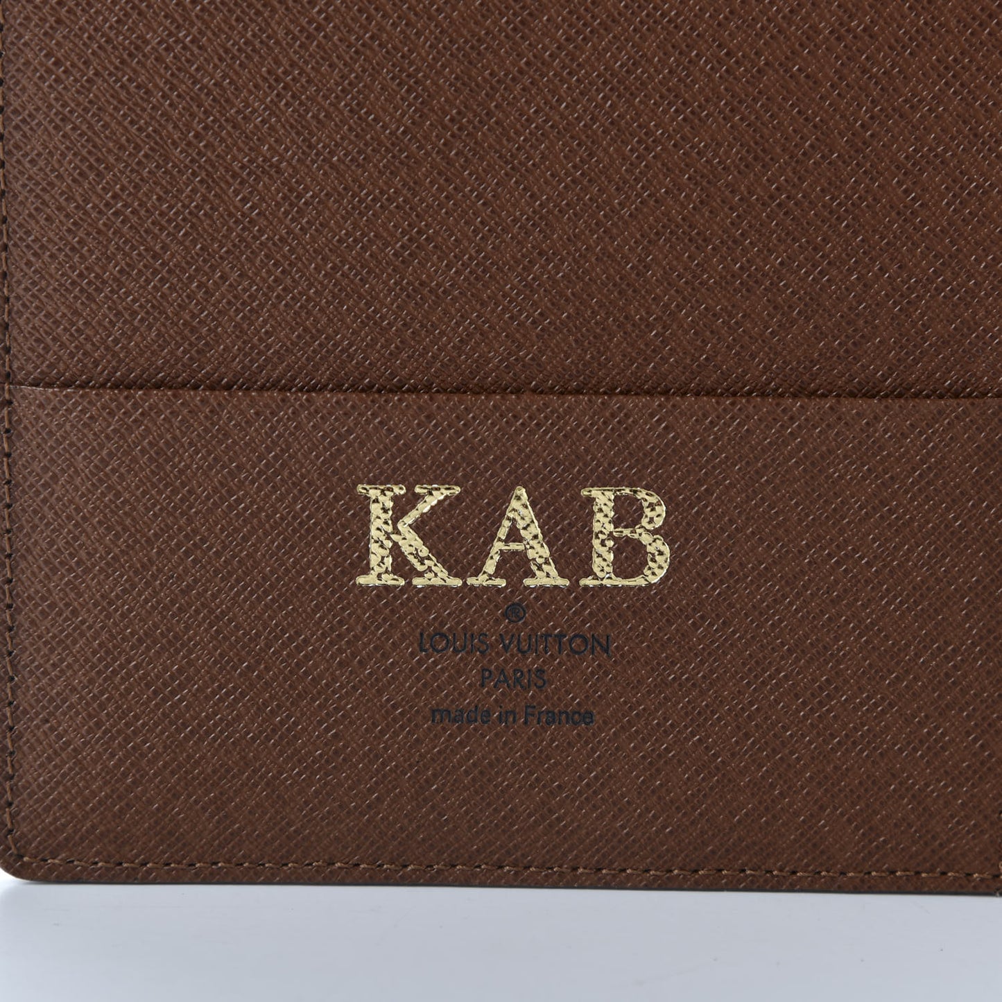 Monogram Large Ring Agenda Cover