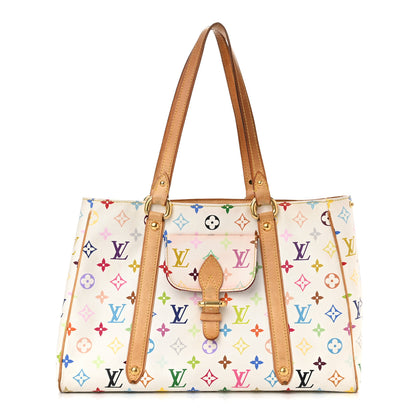 Louis Vuitton Monogram Multicolor Aurelia MM White 1 of 13