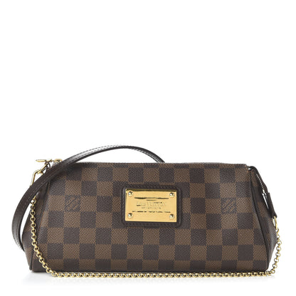 Louis Vuitton Damier Ebene Eva Clutch 1 of 11