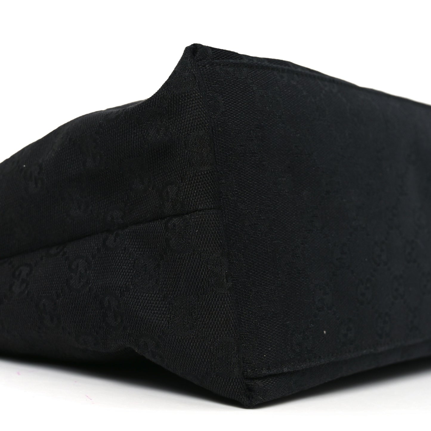 Monogram Web Large Diaper Tote Black