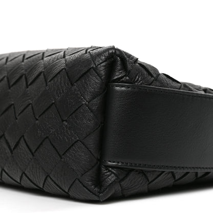 Bottega Veneta Deerskin Intrecciato Small Traveler Hobo Black 11 of 11