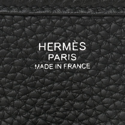 Hermes Taurillon Clemence Evelyne III PM Black 6 of 11