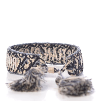 Christian Dior Woven Cotton J'Adior Friendship Bracelet Set 4 of 10