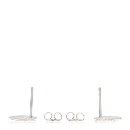 Tiffany Sterling Silver Paloma Picasso Olive Leaf Heart Earrings 3 of 5