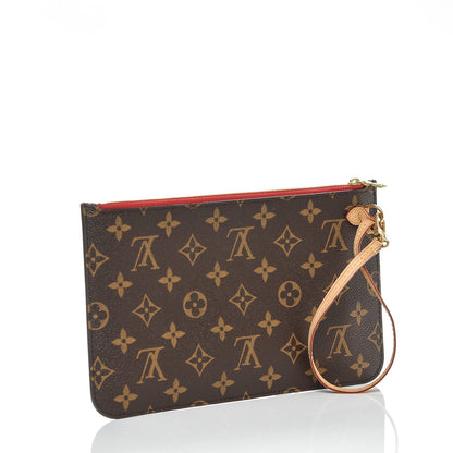 Louis Vuitton Monogram Neverfull MM GM Pochette Cherry 3 of 7