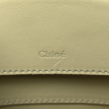 Chloe Calfskin Crocodile Embossed Mini C Vanity Bag Light Eucalyptus 7 of 10