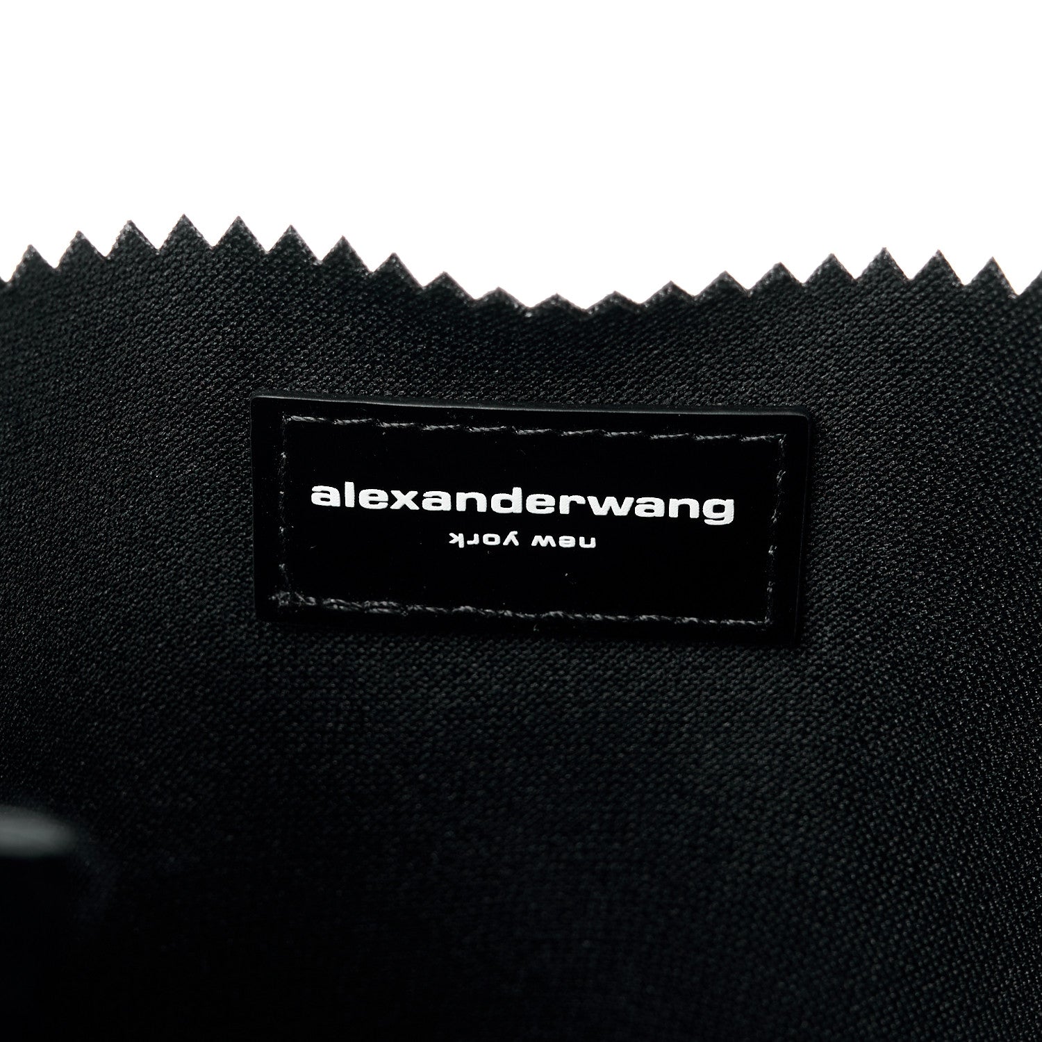 Alexander Wang Satin Lunch Bag Clutch Black 6 of 12