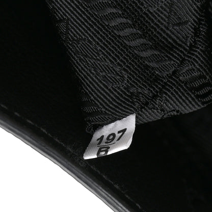 Prada Vitello Phenix Embossed Logo Hobo Black 7 of 10