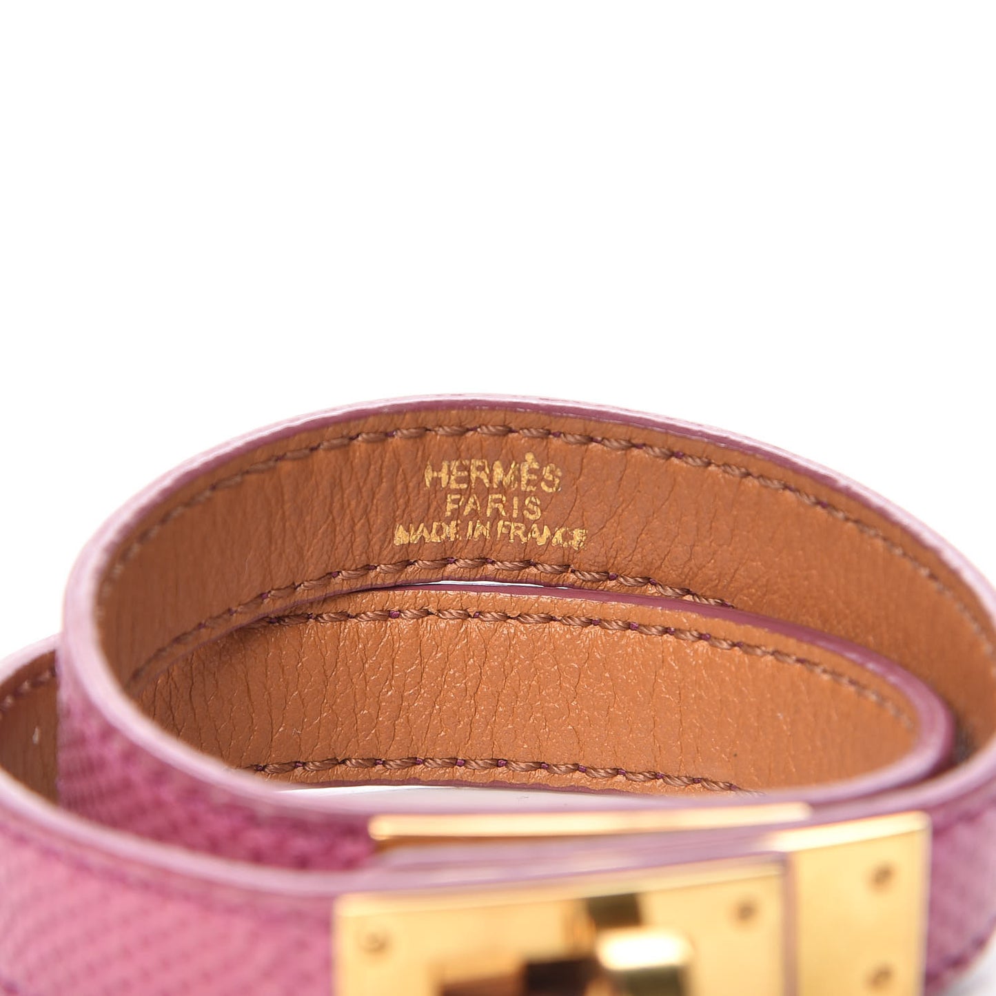 Lizard Kelly Double Tour Bracelet M Pastel Lilac