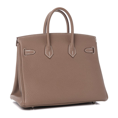 Hermes Togo Birkin 25 Etoupe 3 of 11