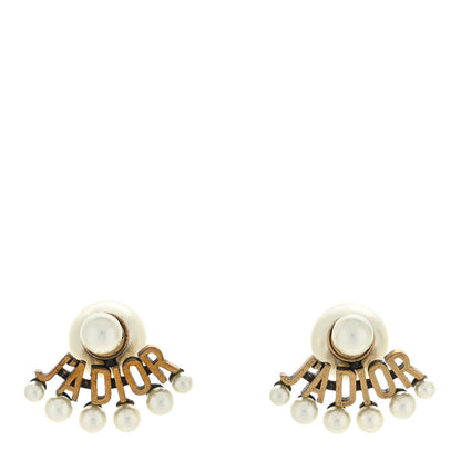 Christian Dior Pearl J'Adior Dior Tribal Earrings 1 of 4