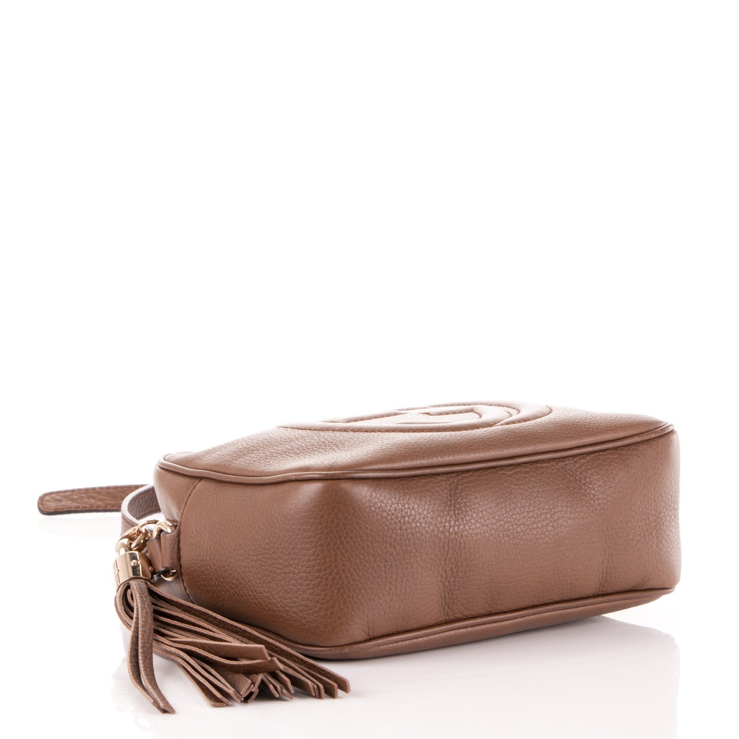 Cellarius Calfskin Small Soho Disco Bag Acero