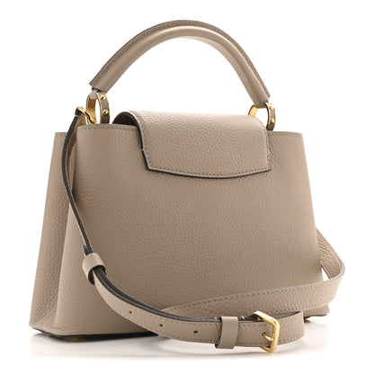 Louis Vuitton Taurillon Capucines BB Galet 3 of 11