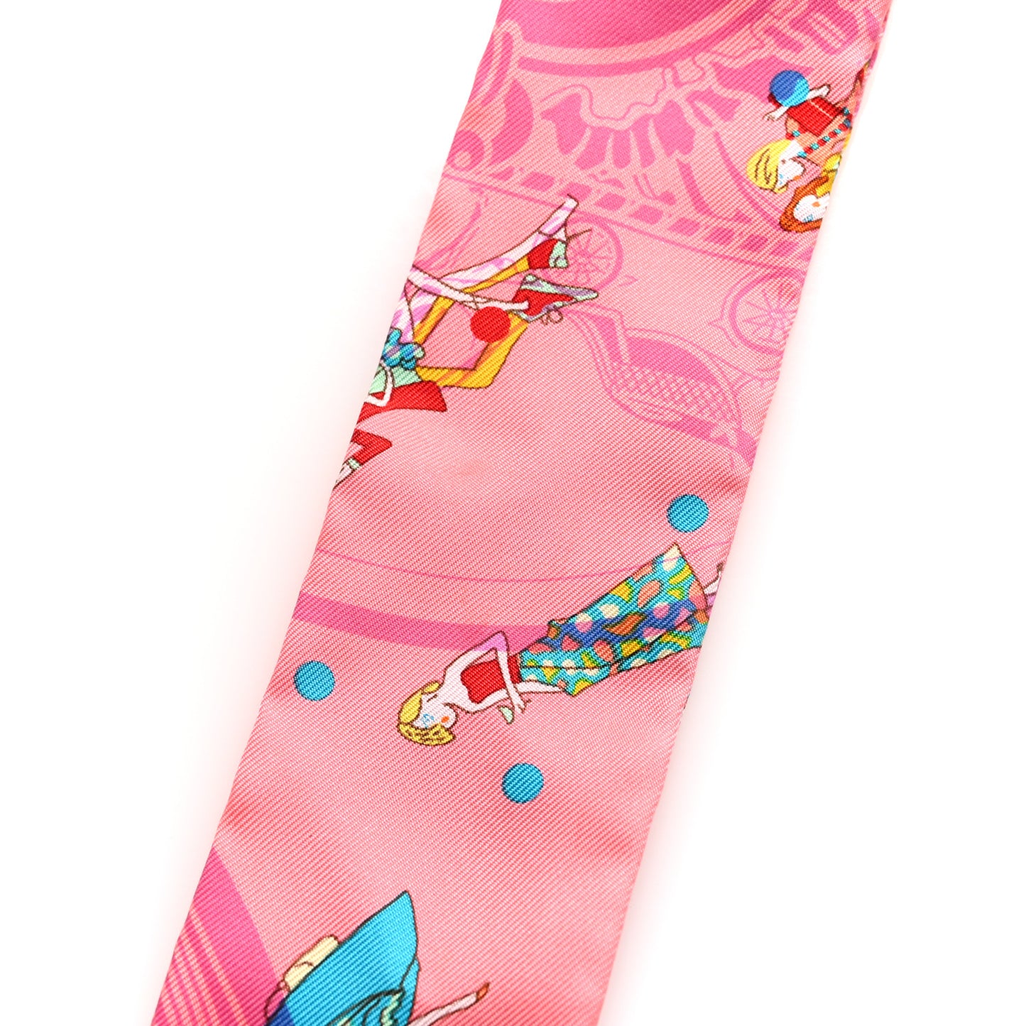 Silk Ex-Libris Les Parisie Twilly Rose Malabar Jaune