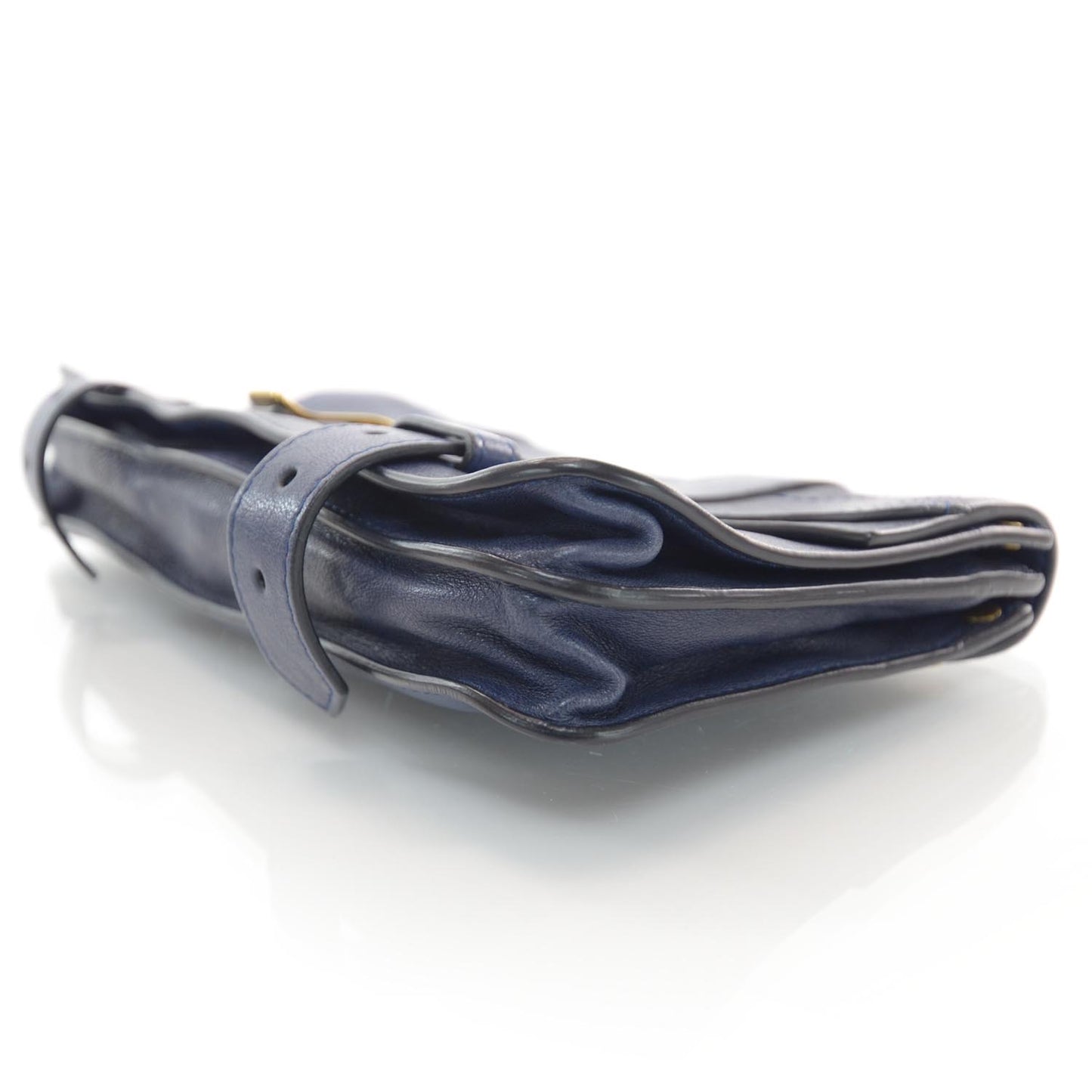Leather PS1 Pochette Clutch Midnight
