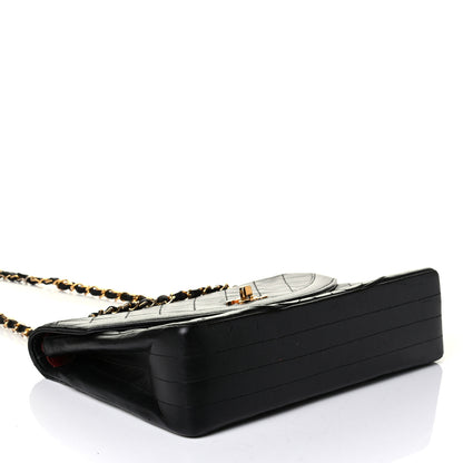 Chanel Lambskin Quilted Medium Single Flap Black 3 of 8