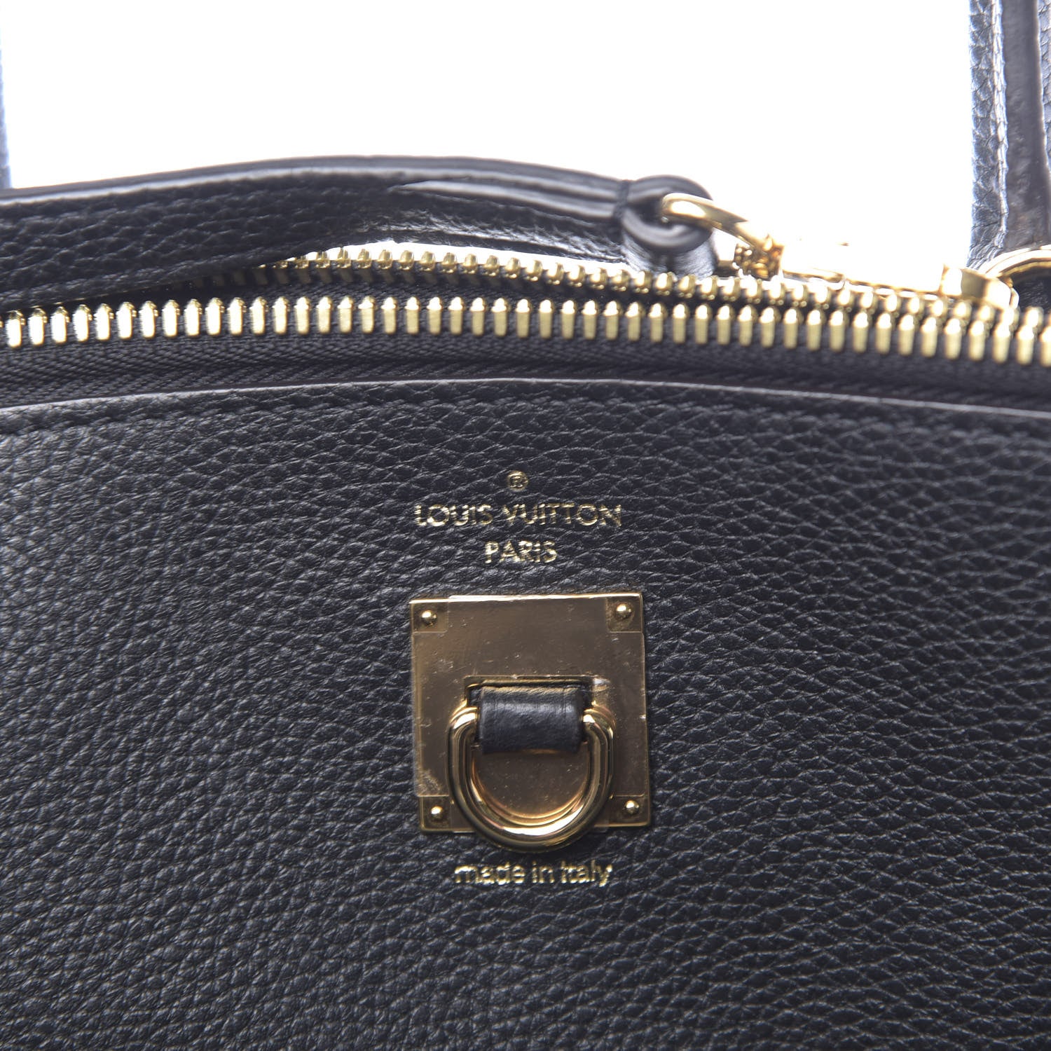 Louis Vuitton Taurillon City Steamer MM Black 5 of 9
