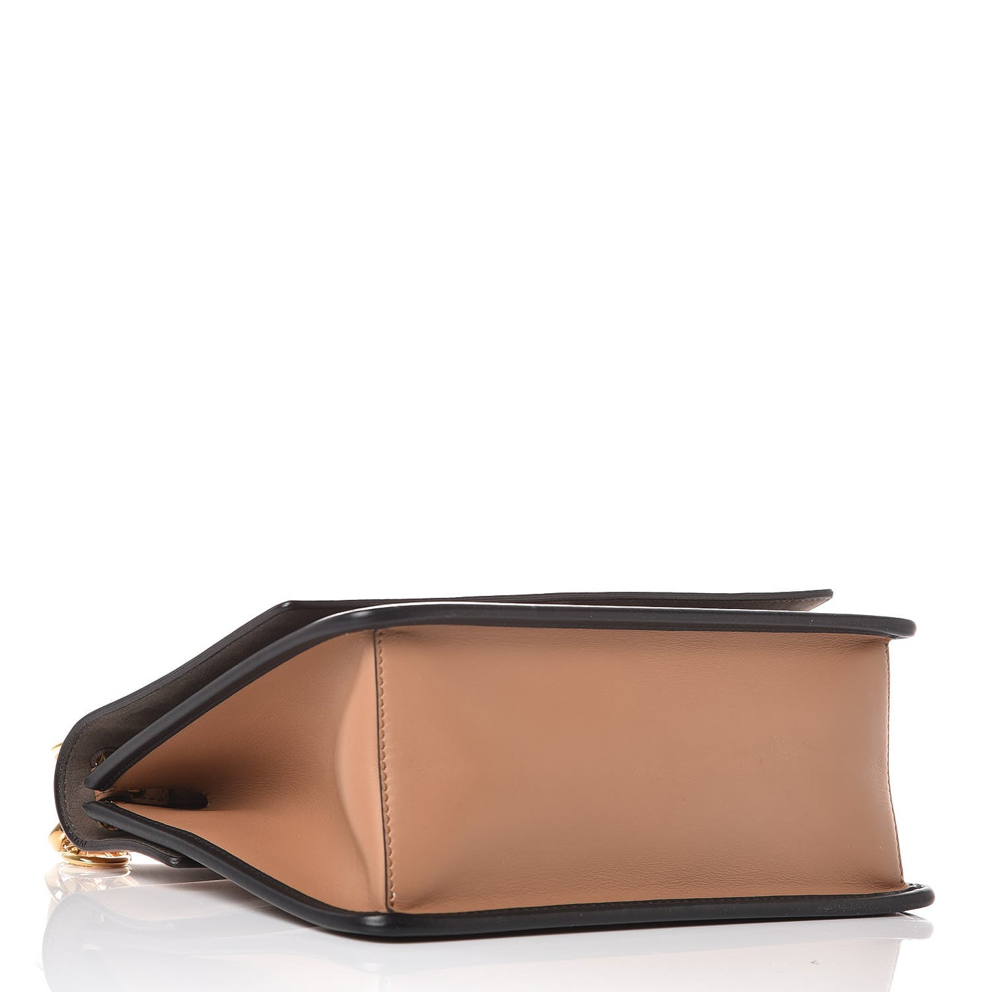 Vitello Century F is Fendi FF Embossed Kan I Shoulder Bag Orzo Tobacco