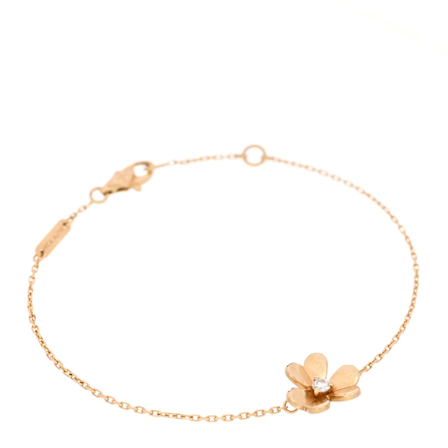 18K Yellow Gold Diamond Mini Frivole Bracelet