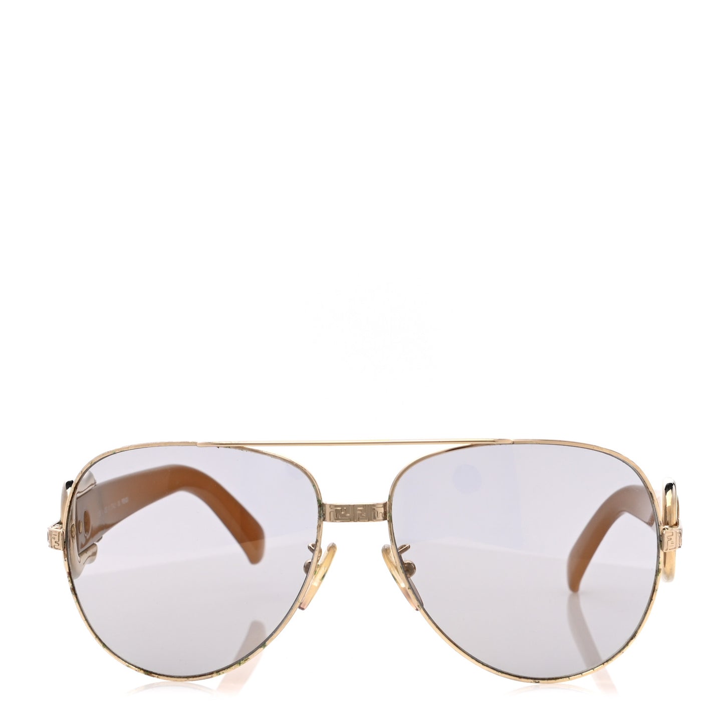 Buckle Aviator Sunglasses FS411 Gold
