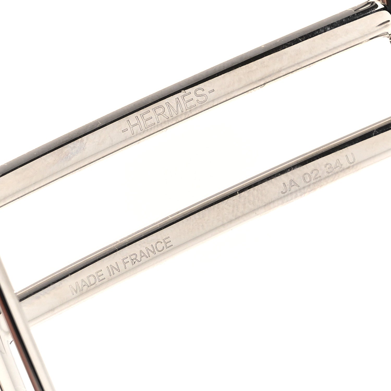 Hermes Palladium 32mm Rider Belt Buckle 3 of 3