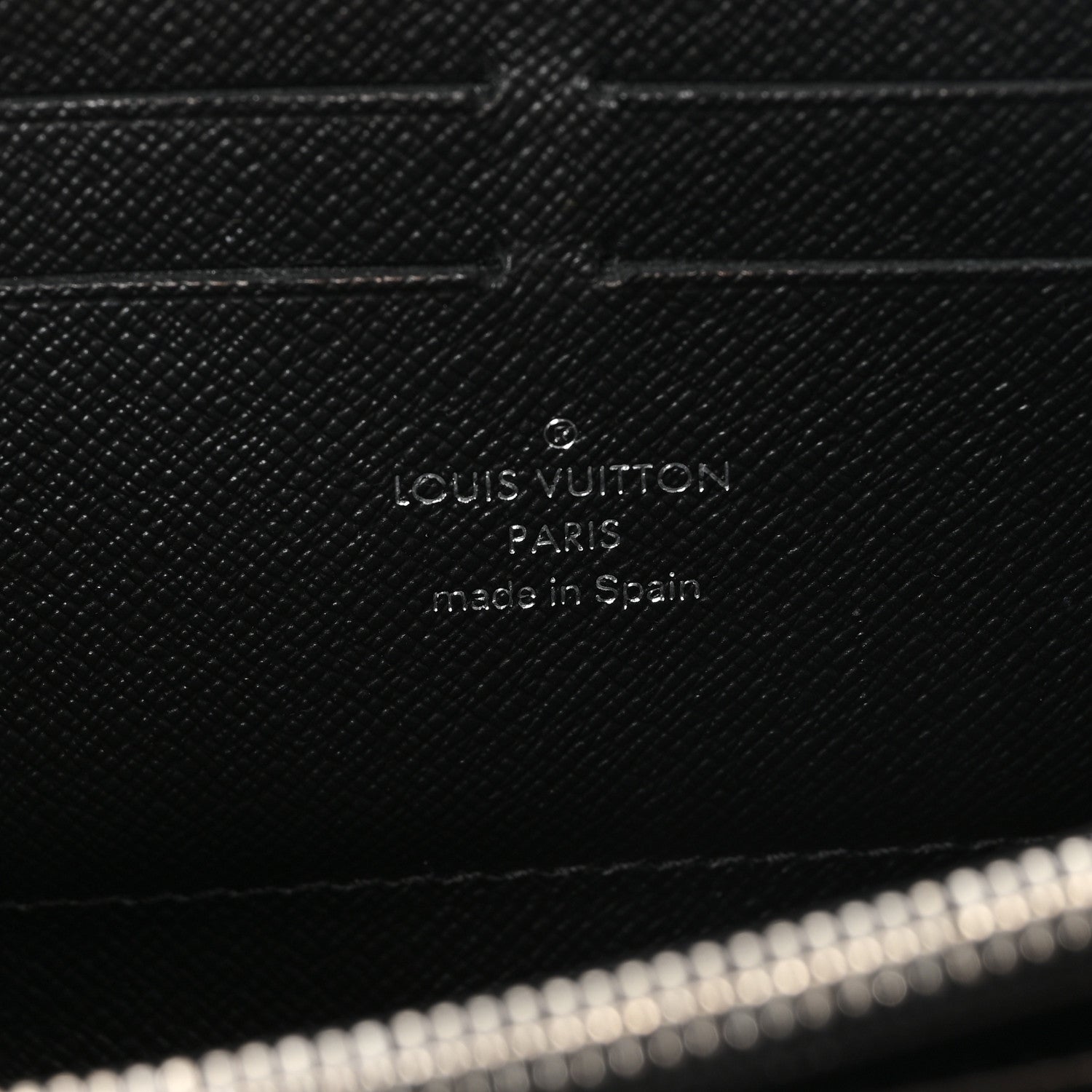 Louis Vuitton Epi Electric Zippy Wallet Black 6 of 6