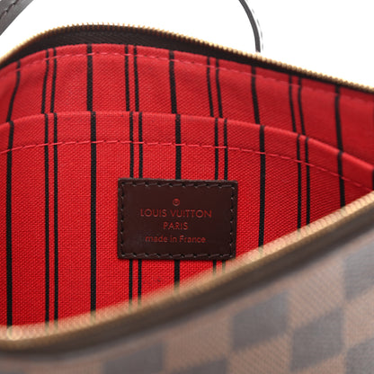 Louis Vuitton Damier Ebene Neverfull MM GM Pochette 5 of 10