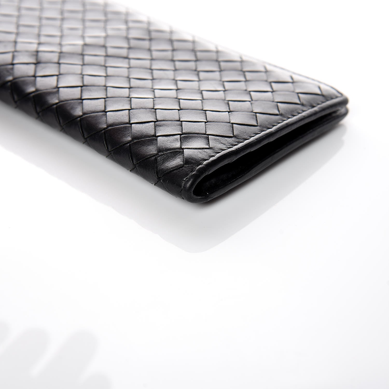 Bottega Veneta Nappa Intrecciato Flap Wallet Black 8 of 13