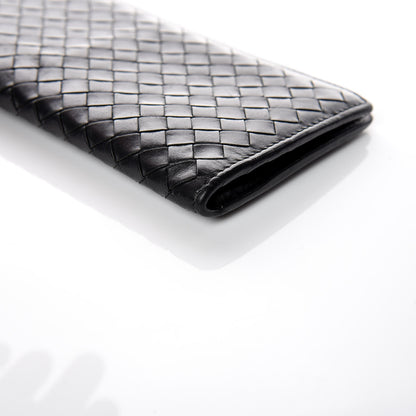 Bottega Veneta Nappa Intrecciato Flap Wallet Black 8 of 13