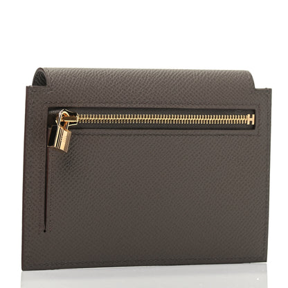 Hermes Epsom Kelly Pocket Compact Wallet Etain 2 of 3