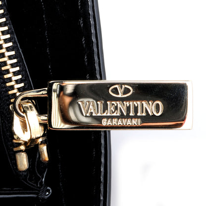 Valentino Garavani Patent Mini Rockstud Crossbody Bag Black 6 of 9