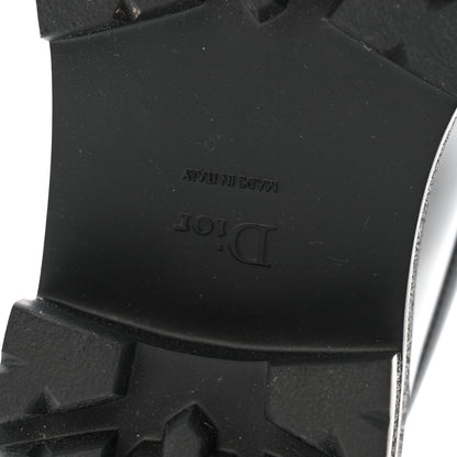 Christian Dior Brushed Calfskin Boy Platform Loafers 39.5 Black 7 of 11