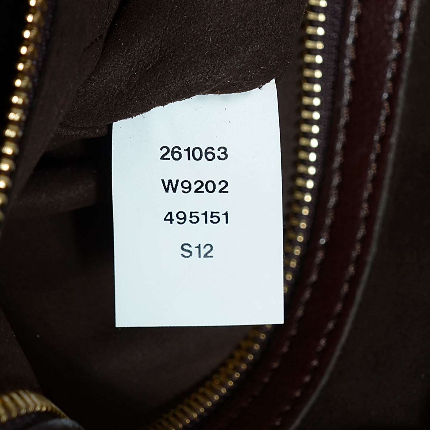 Braided Small Falabella Tote Coffee Brown