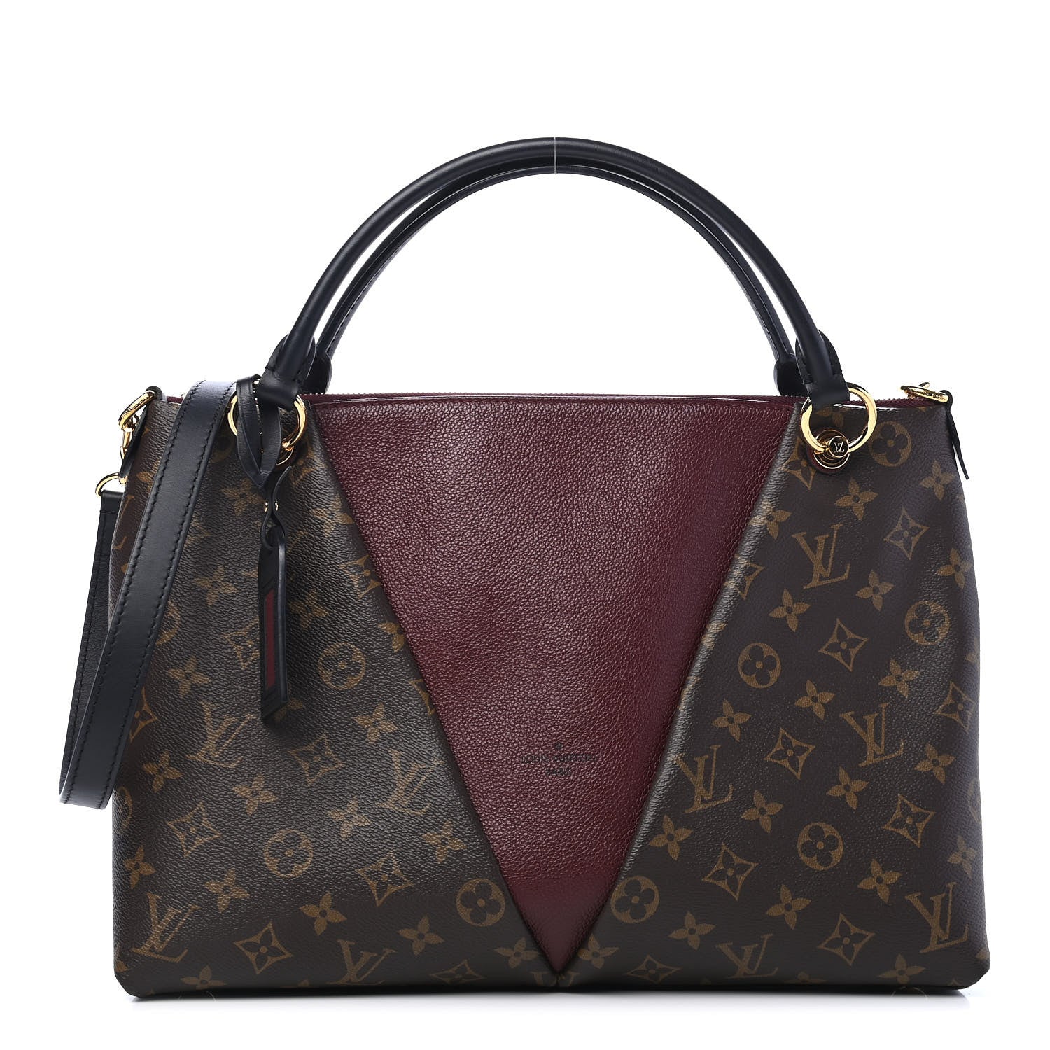 Louis Vuitton Monogram V Tote MM Bordeaux 1 of 8