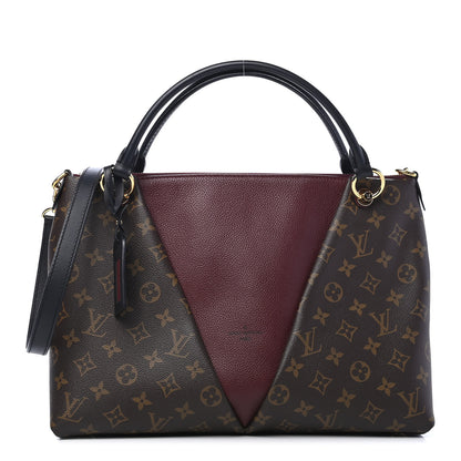 Louis Vuitton Monogram V Tote MM Bordeaux 1 of 8