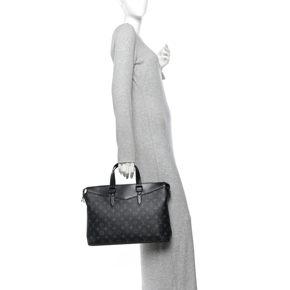 Louis Vuitton Monogram Eclipse Explorer Briefcase 2 of 9