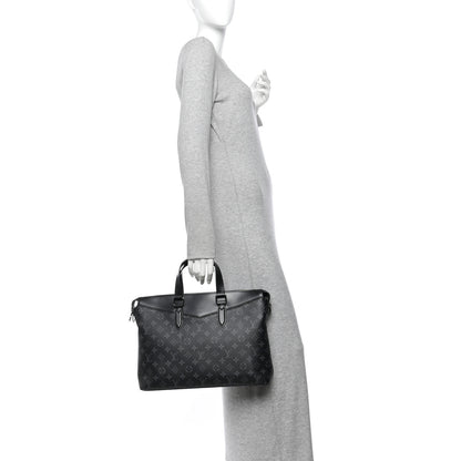 Louis Vuitton Monogram Eclipse Explorer Briefcase 2 of 9