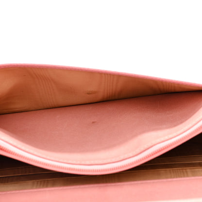 Chanel Caviar Timeless CC Wallet on Chain WOC Pink 6 of 19